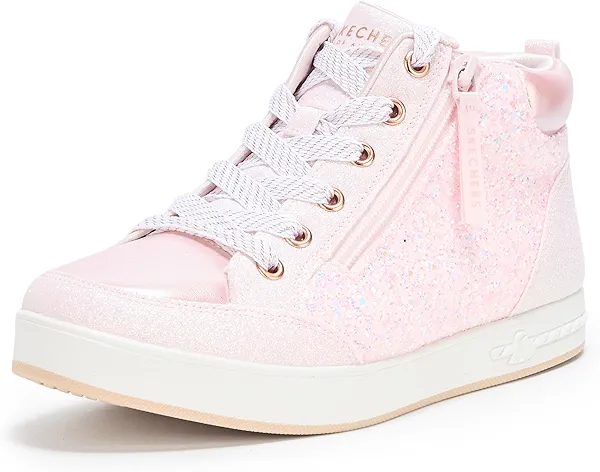 Skechers Girl's Standouts 2.0-Luxe Shimmer Sneaker