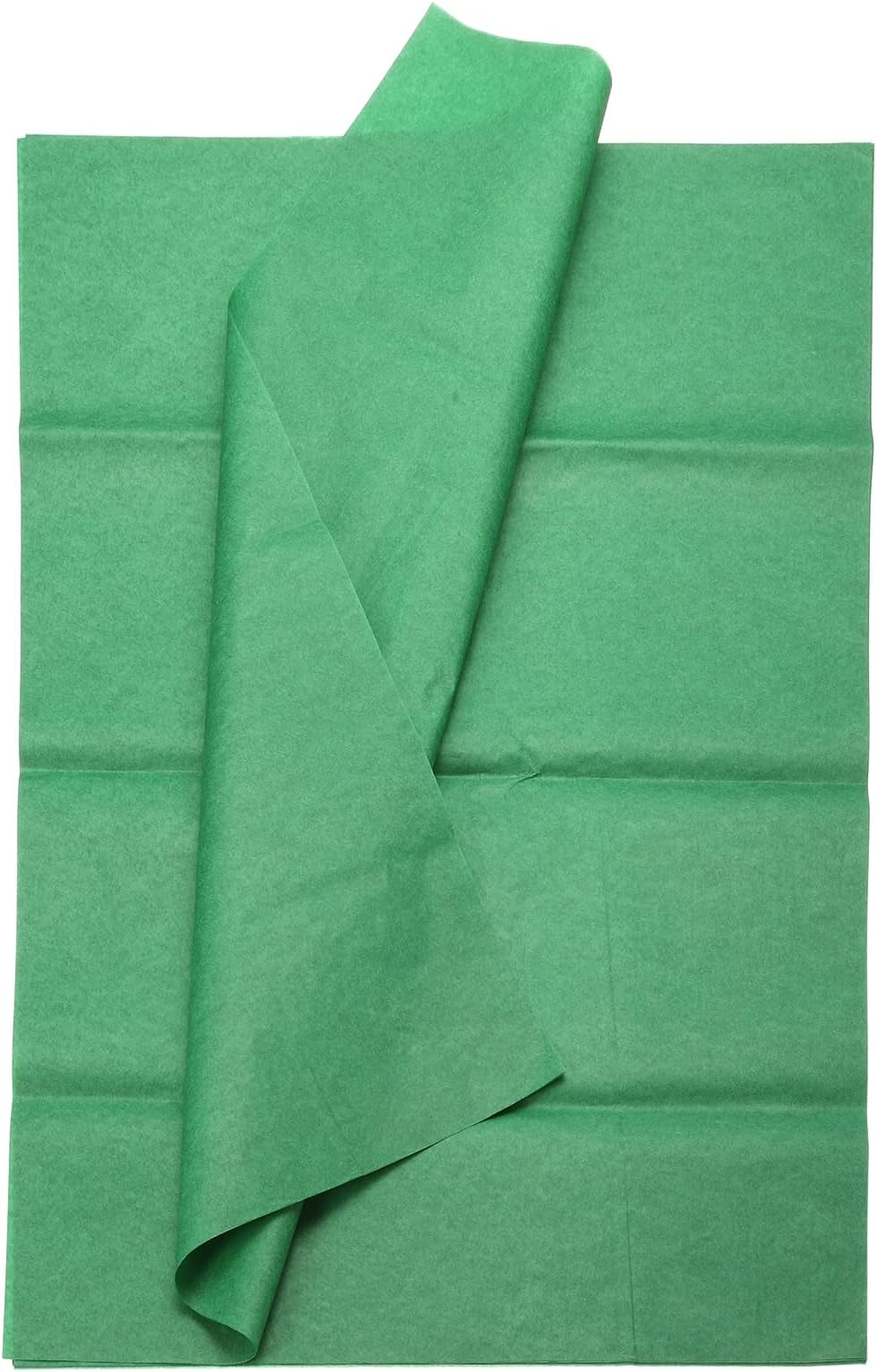 sourcing map 20 Sheets Tissue Paper, 14" x 20" Patterned Wrapping Tissue Paper for Floral Gift Wrapping DIY Crafts Birthday Weddings Party Decoration, Double-Sided Solid Green