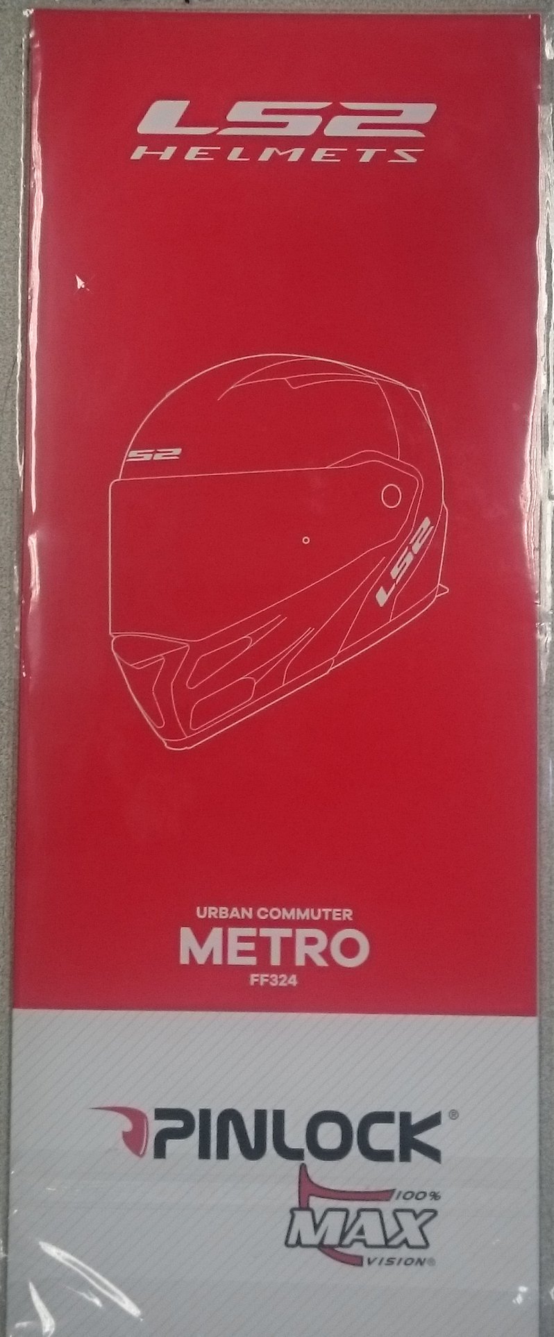 Pinlock LS2 - Inserto anti-appannamento per FF324 METRO