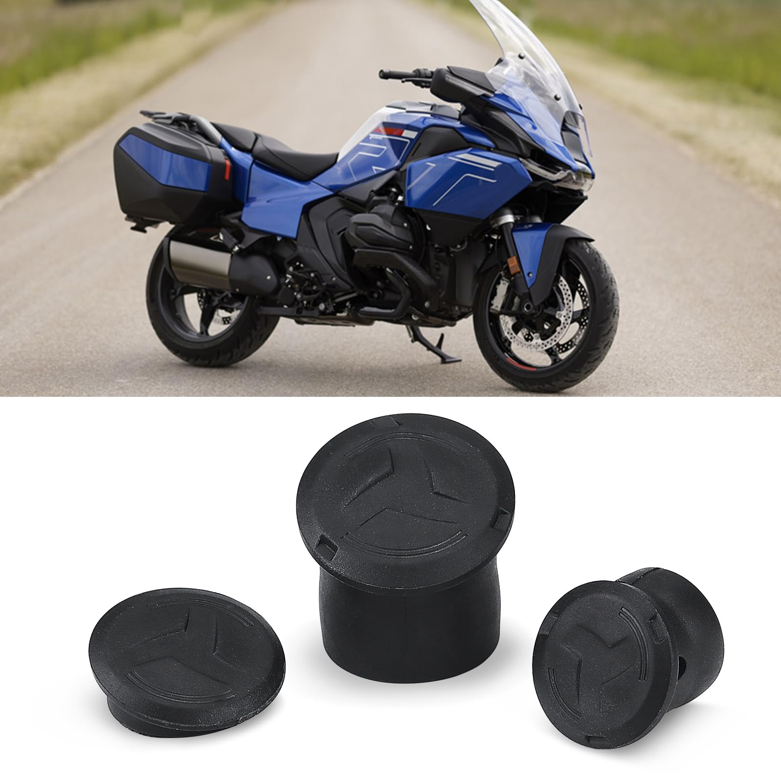 YDADV R1300RT Set di tappi per paraurti per BMW R 1300 RT 2025 2026 Decorazione per estremità del telaio Copri-telaio Accessori