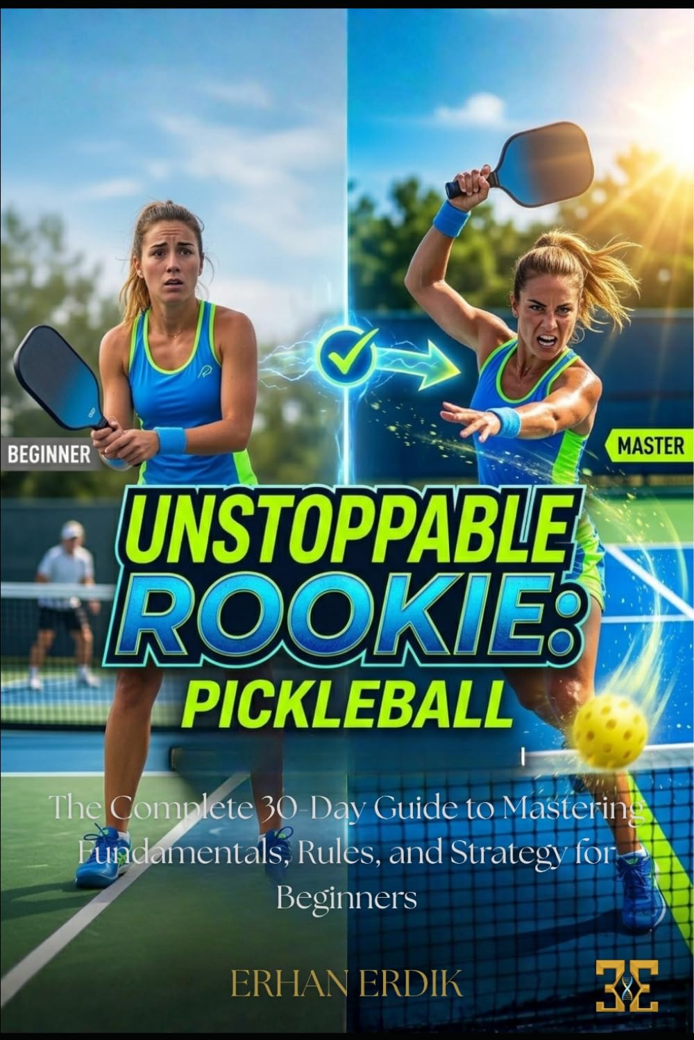 UNSTOPPABLE ROOKIE: PICKLEBALL: The Complete 30-Day Guide to Mastering Fundamentals, Rules, and Strategy for Beginners
