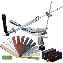 CWOVRS Knife Sharpening Kit, RX-008 Professional Knife Sharpener, 12 Stones