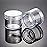 20 Pieces Round Pot Jars Plastic Cosmetic Containers Set with Lid for Liquid Creams Sample, 20 ml/ 0.7 oz (Clear Lid)