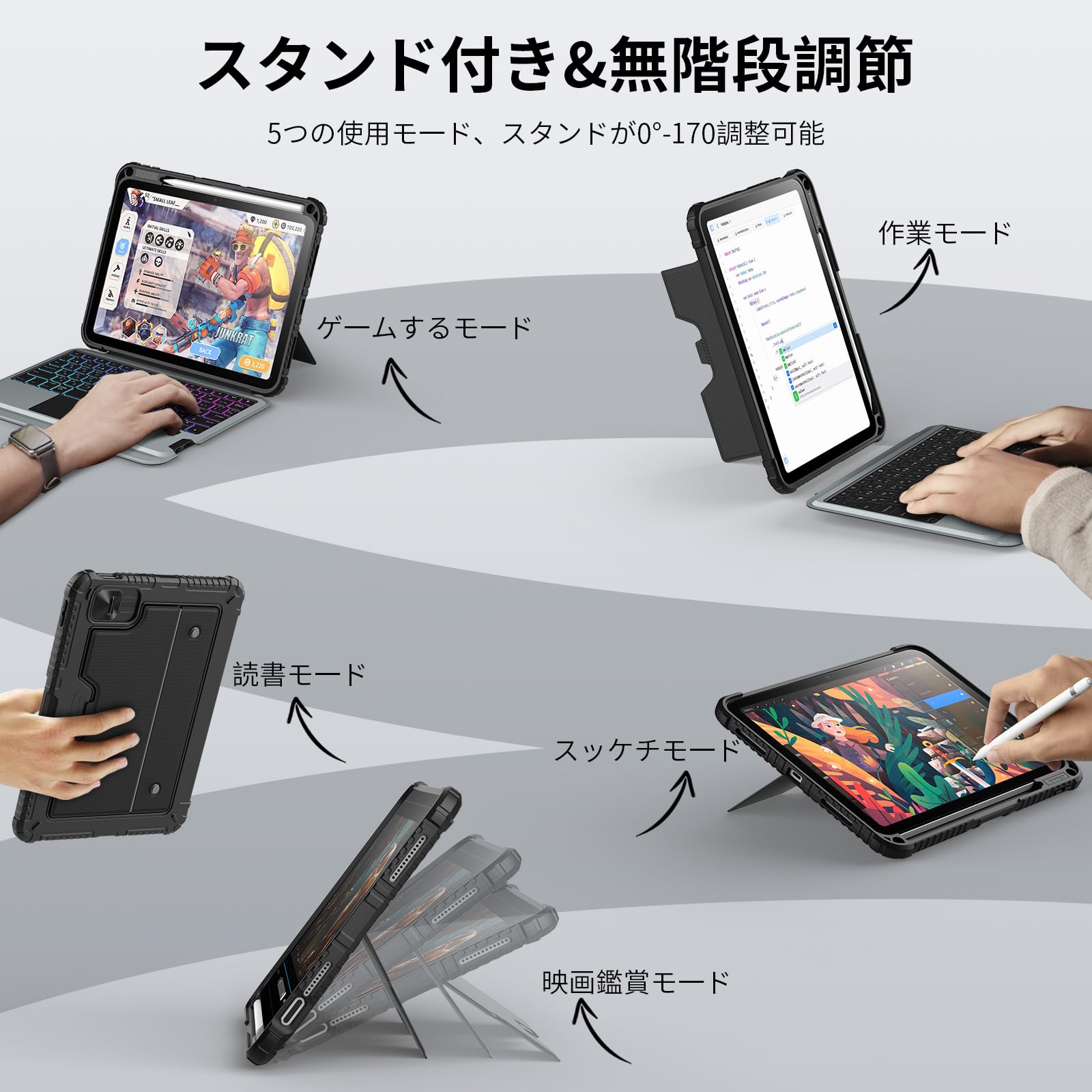 Amazon.co.jp: Nillkin ipad A16 11世代&10世代 キーボード【JIS日本語