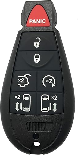 Funda de repuesto para llavero Dodge Ram 1500 2500 3500 Grand Caravan Durango Grand Caravan Journey Jeep Grand Cherokee Chrysler Town Country