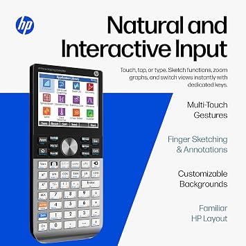 HP Prime G2 Graphing Calculator - Multi-Touch 3.5 Color Display CAS Test