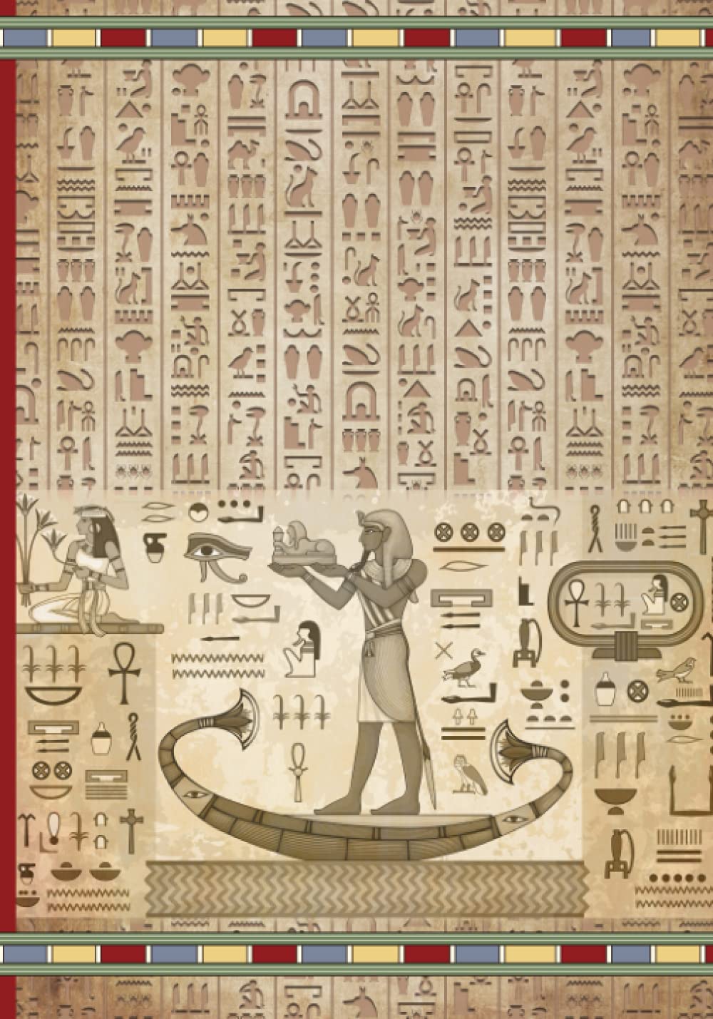 Egyptian Hieroglyphs Journal for Beginners: A Notebook with Specific Lines Designed to Practice Hieroglyphic Drawings, Assigning Transliterations and ... Hieroglyphs for Students and Egyptologists