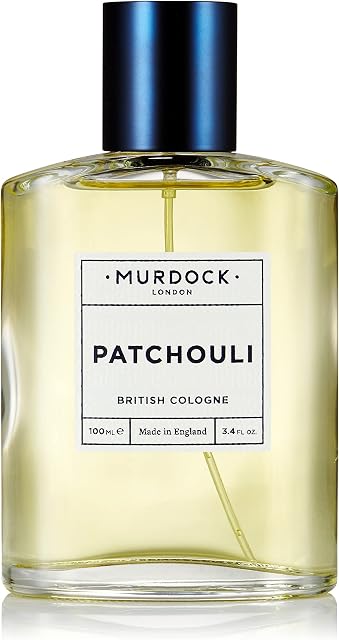 Murdock London Patchouli Cologne| Heady, Spicy, British Bohemian | Cardamom and Jasmine with Spicy Base Notes | Made in England | 100ml