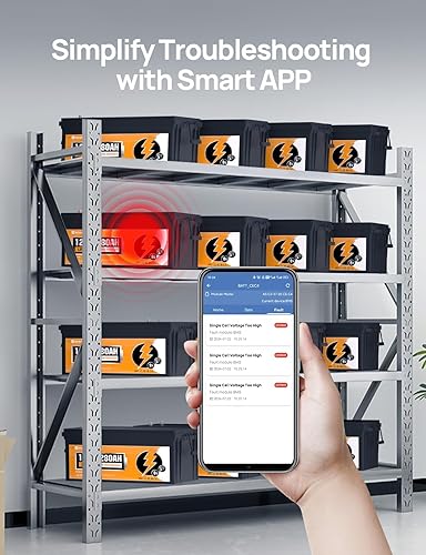 Miniatura 8 de ECO-WORTHY Batería de litio LiFePO4 de 12 V y 280 Ah, más de 6000 ciclos profundos, certificados FCC y UL, energía de 3584 Wh, para fuera de la red,