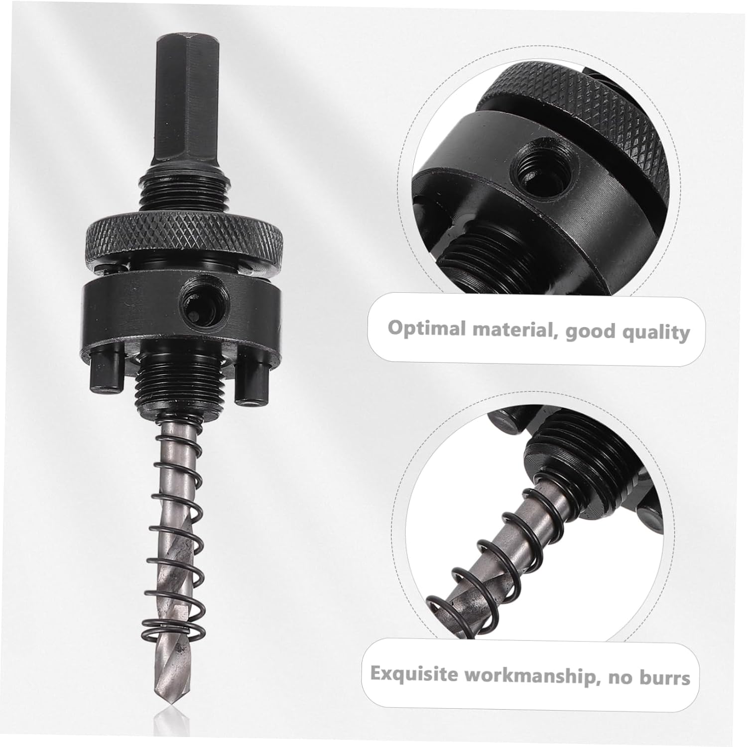 Mechanical Tee Bimetal Hole Opener Extension Rod and Center Drill for Precise Hole Cutting Woodworking and Metalworking Projects