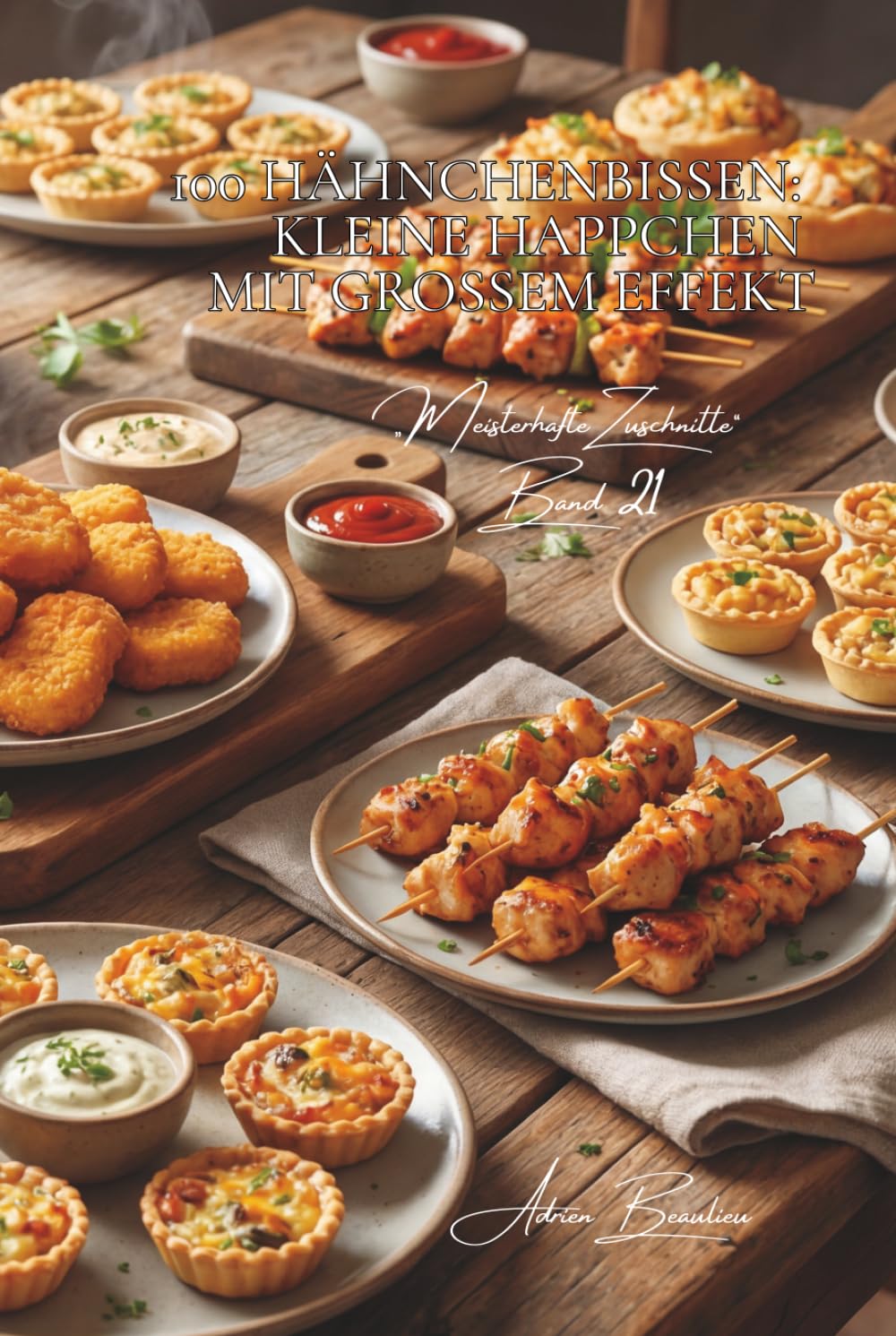 100 hähnchenbissen: kleine happchen mit großem effekt: hausgemachte nuggets, tempura und kreative snacks (Hähnchen-Serie – Unterreihe „Meisterhafte Zuschnitte“ (10 books))