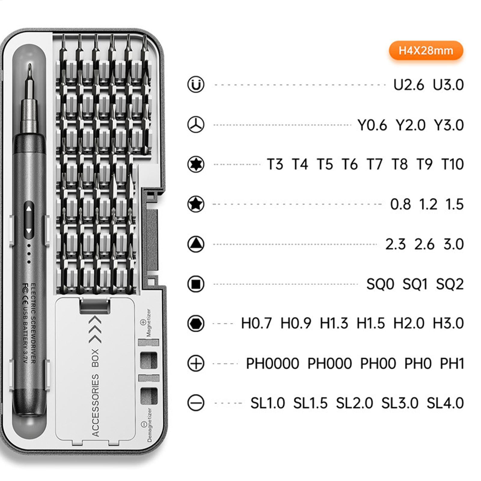 Tournevis électrique, tournevis électrique de précision, tournevis USB portable, outil de réparation multifonctionnel, tournevis électrique pour la maison, tournevis USB, outil de réparation de | portable, outil de réparation multifonctionnel, tournevis é