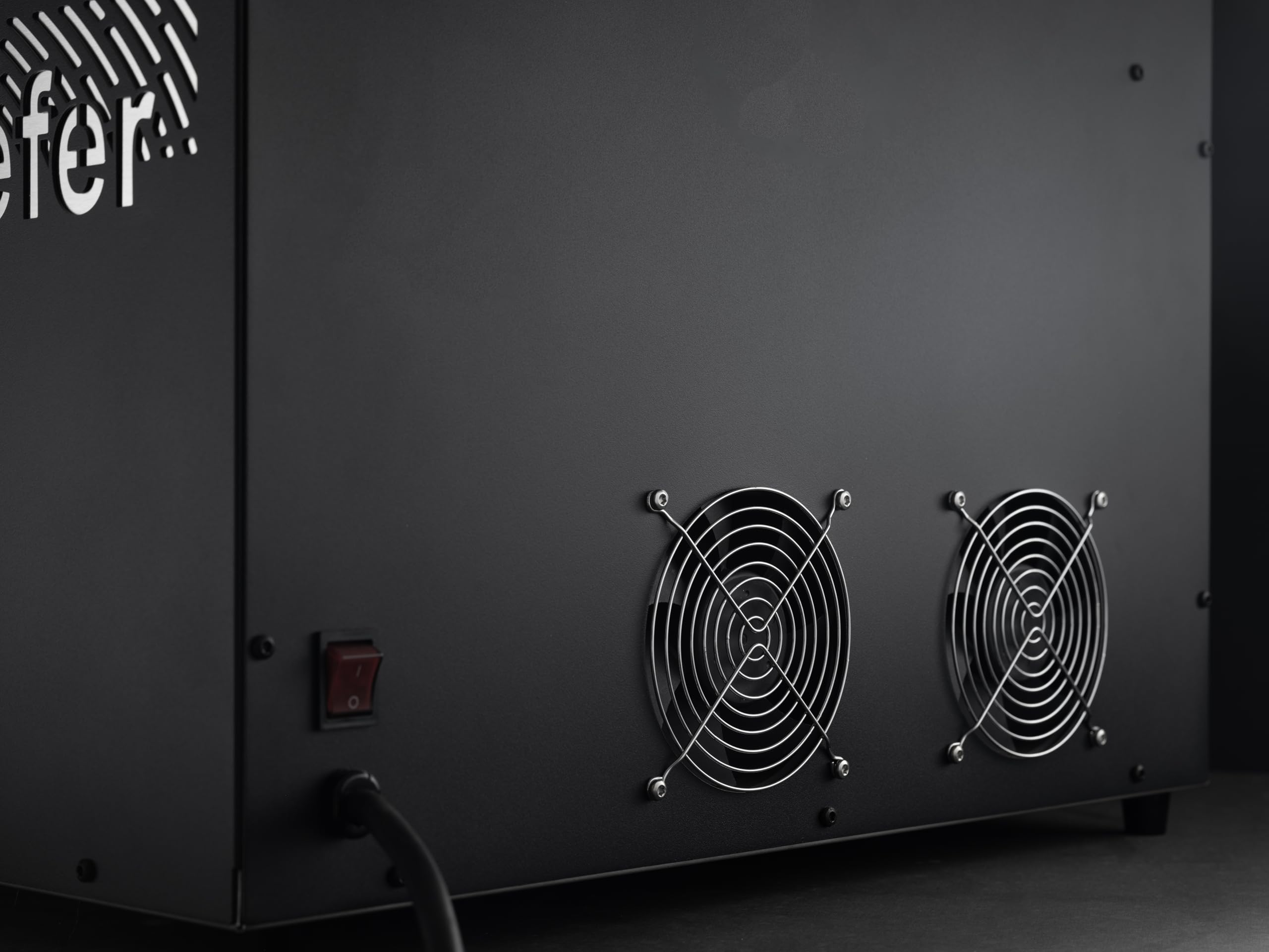 E-Beefer XL – Elektrischer Oberhitzegrill XL-Format | 800 °C | 2 unabhängig regelbare Infrarotbrenner | 3,2 kW | GS-zertifiziert | 16A-Haushaltssteckdose | Kein Gas | 600 × 397 mm