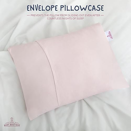 Miniatura 4 de Kona's Perfect - Almohada para niños pequeños con la funda de almohada más suave para niños pequeños, almohada de 13 x 18 pulgadas, almohada para