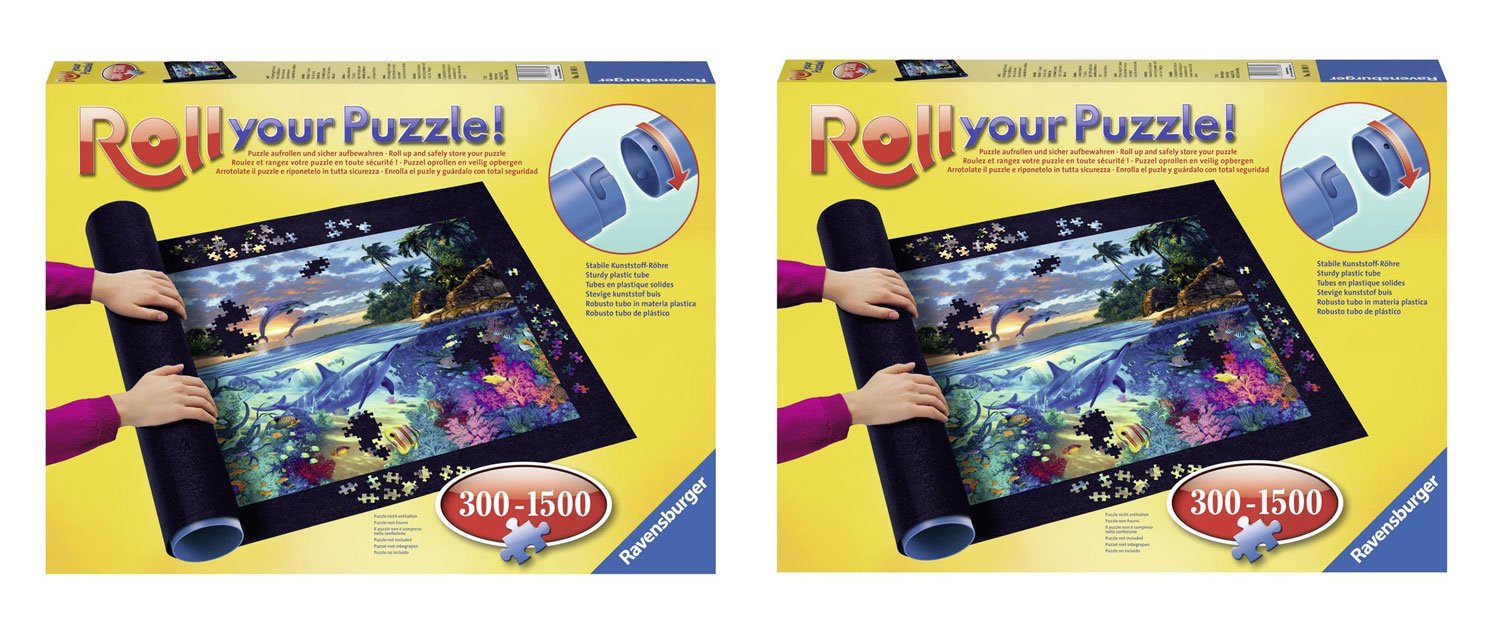 Outletdelocio. Pack 2 Puzzle Roll 1500. Tapete Universal para Transportar/Guardar Puzzles. 2-41792