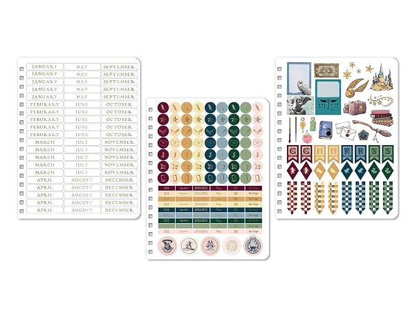 Harry Potter: Hogwarts 12-Month Undated Planner: ( Harry Potter School Planner School, Harry Potter Gift, Harry Potter Stationery, Undated Planner )