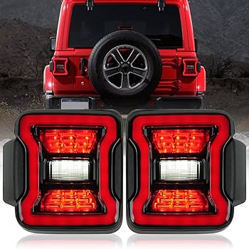 Amazon.com: LitMiRaCle Smoke lens LED Tail Lights Compatible