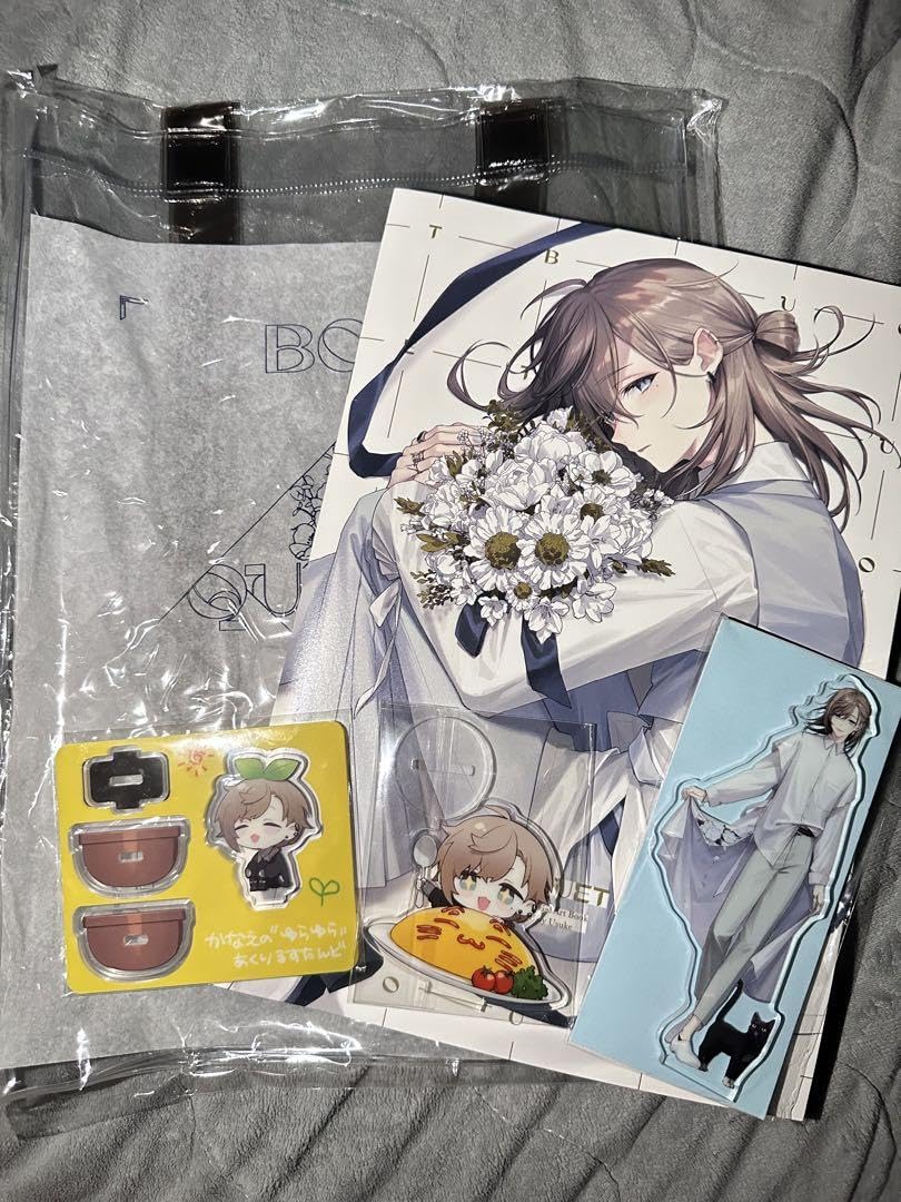 U助グッズセット　叶 Amazon.co.jp: にじそうさく BOUQUET U助 グッズ セット 叶 アクリル