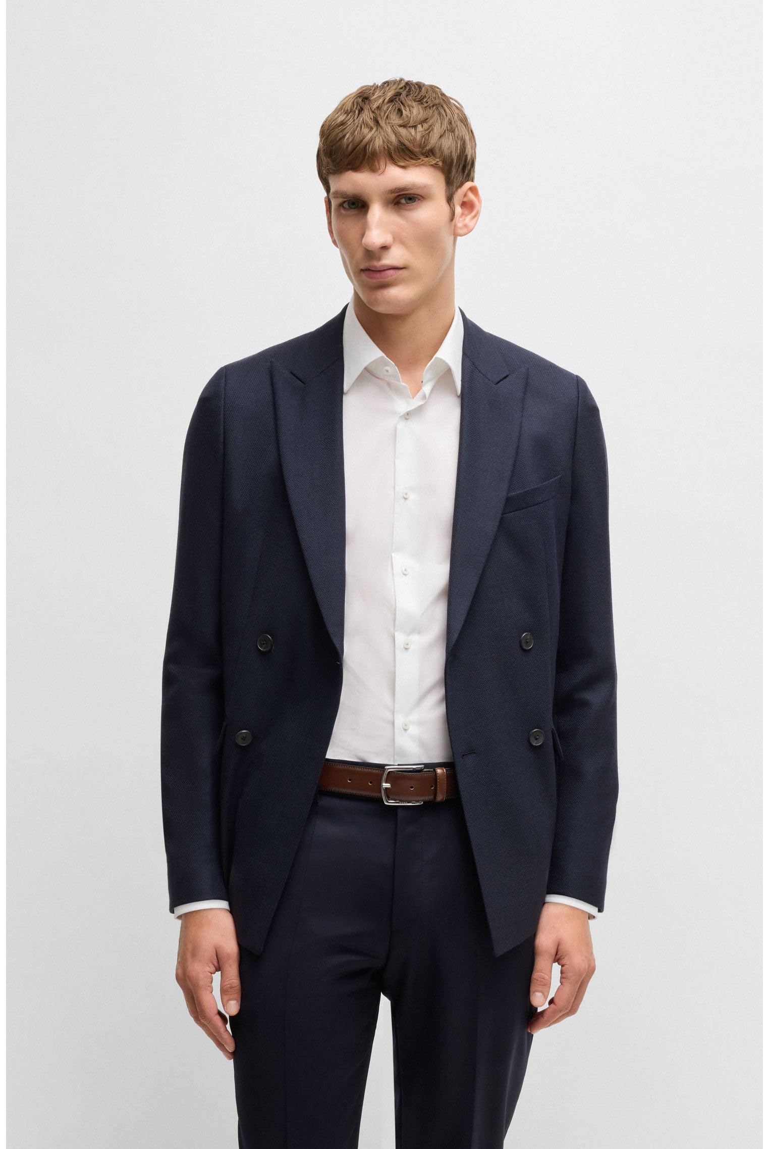 BOSS Claus-tx-st_sz35 Cinturones Hombre