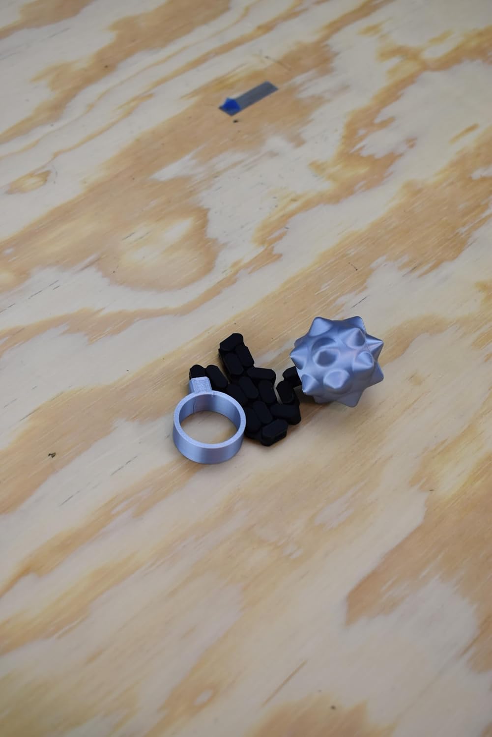 Rinchaku - Spinning Ninja Mace Fidget - Anime Style Ninja Blade - Fidget Device - Fidget Spinner - Fidget for Adults - Cosplay Fidget