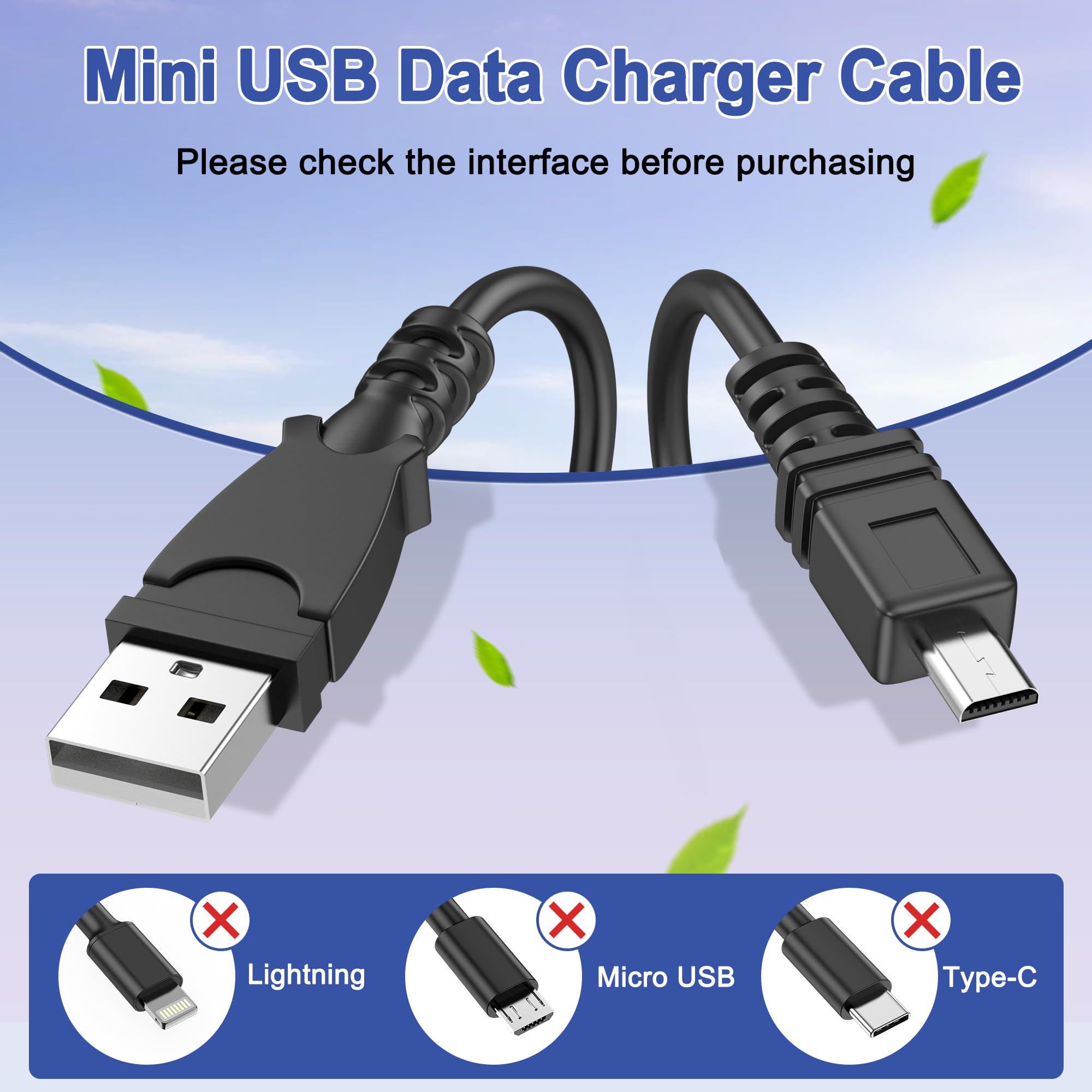 Amazon.com: Digipartspower 3.3ft USB Charger Data SYNC Cable Cord