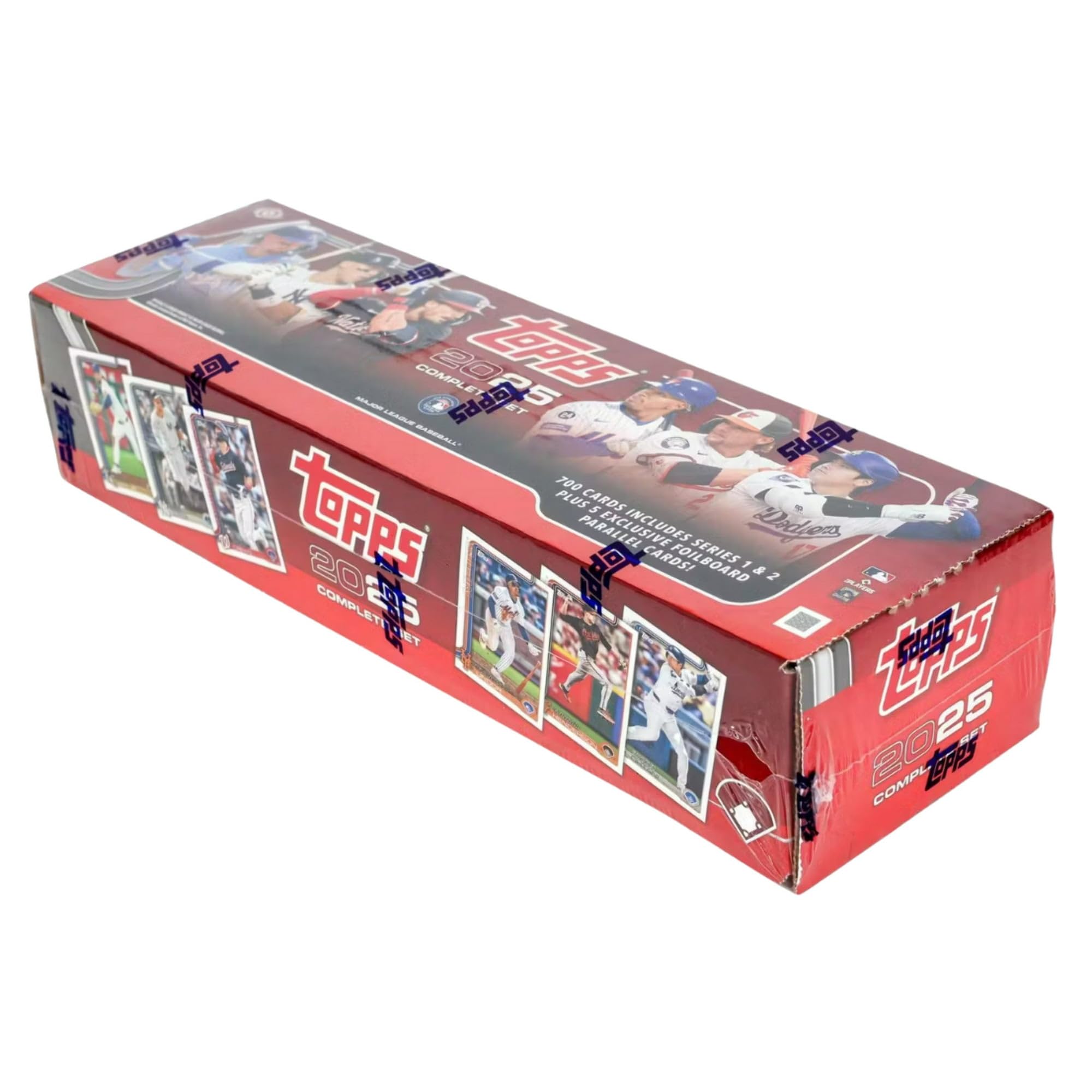 2025 Topps Factory Set Baseball Hobby (Box) 700 Cards Per Set + 1 Five-Card Foilboard Parallel Pack thumbnail 2