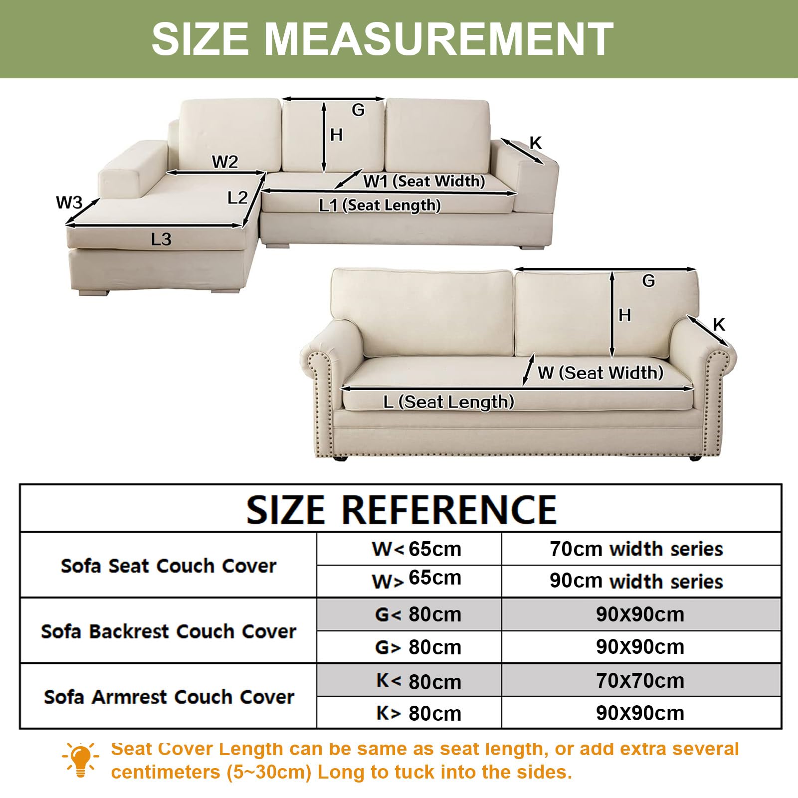 SHANNA Thick Rabbit Plush Sofa Cover 1 2 3 Seater, New Universal Non-Slip Corner Sofa Cover L Shape Super Soft Faux Fur Sofa Slipcovers for Living Room(Light Grey, 70 * 70cm Armrest or Backrest) — view 202
