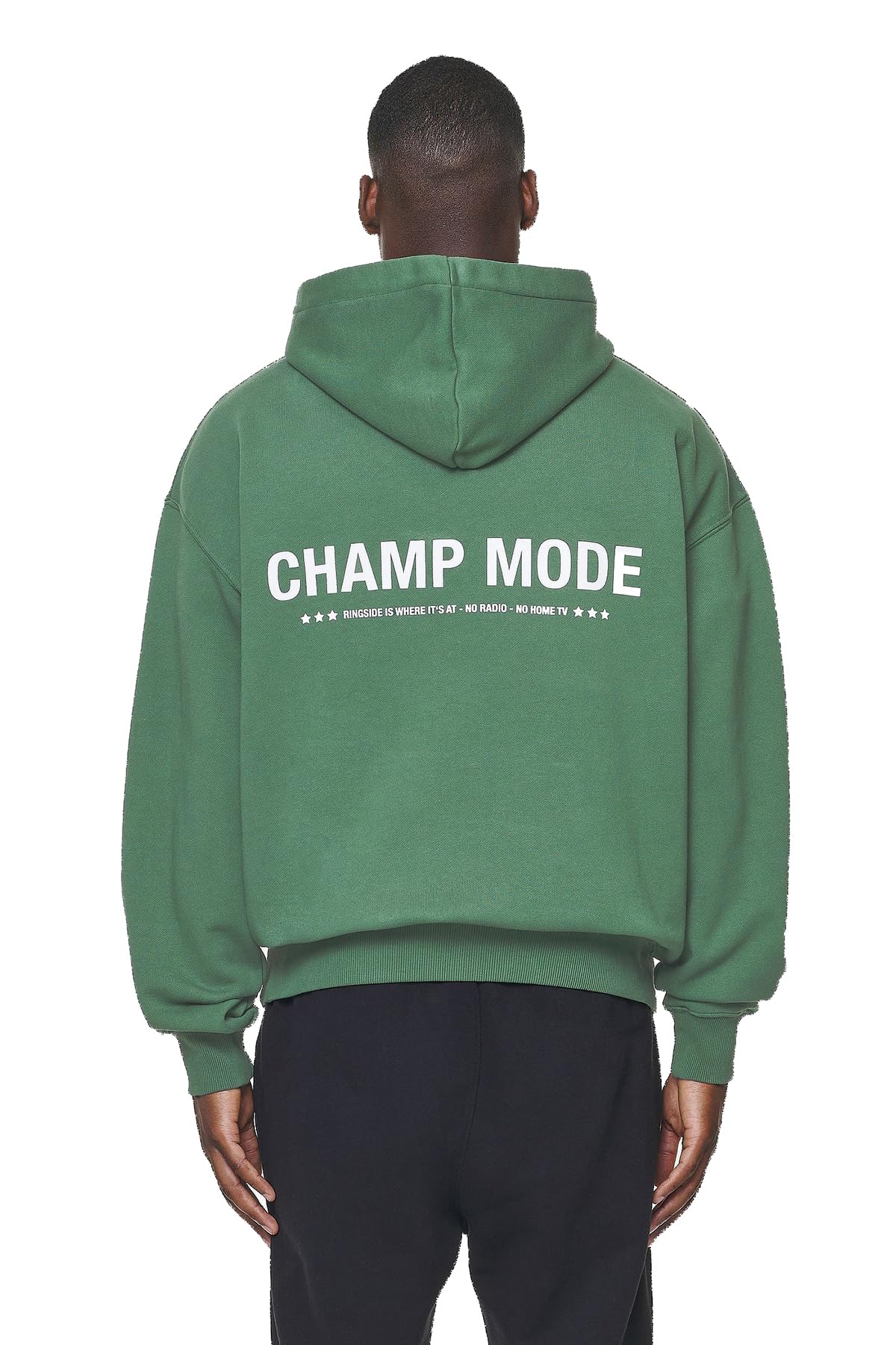 Pegador Sudadera con capucha para hombre Dike Oversized Vintage Washed British Green