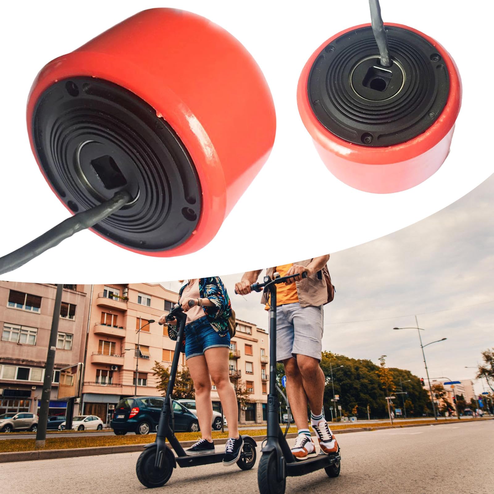 Durabilité Hub Motors Wheel Electric Skateboards Roue Skateboards Remplacement pour Longboards Scooters Améliorés Moteurs Hub Scooters