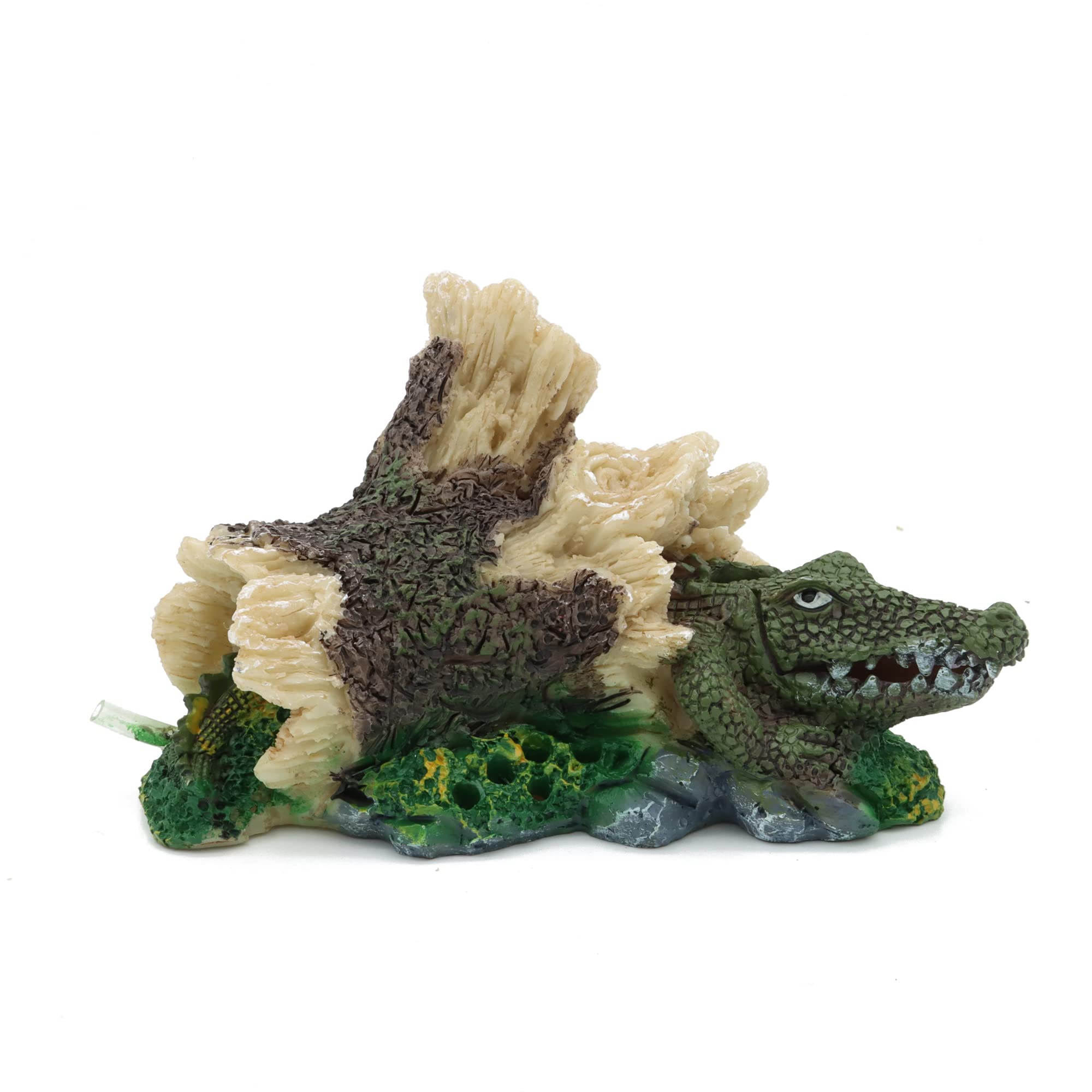 ALEGI Décoration pour aquarium (alligator)