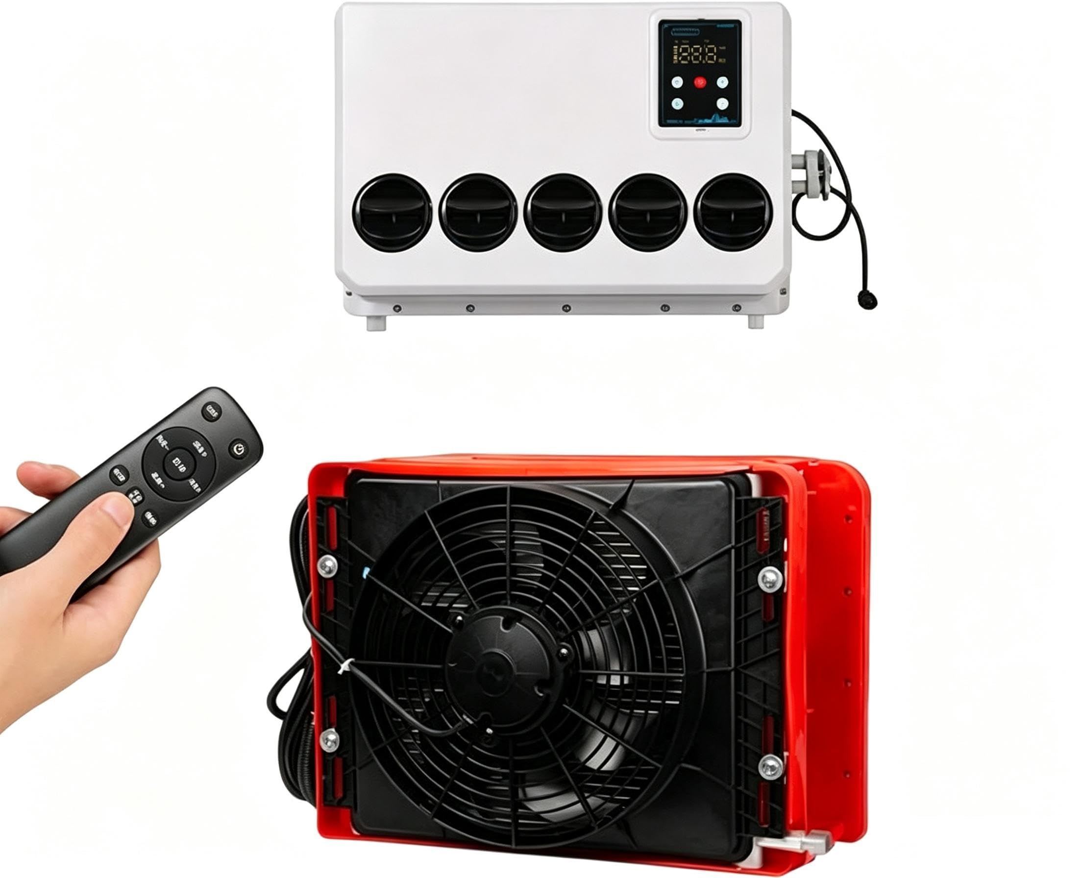 Amazon.com: NEKPOKKA 24 Volt dc air Conditioner, rv air
