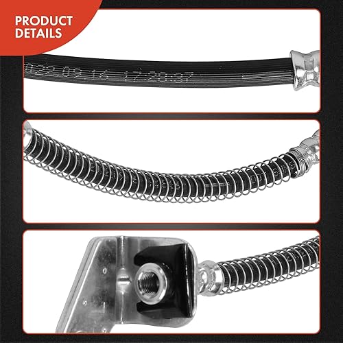 Miniatura 5 de A-Premium Manguera hidráulica de freno delantero compatible con los modelos Hyundai y Kia - Tucson 2005-2009, Sportage 2005-2010