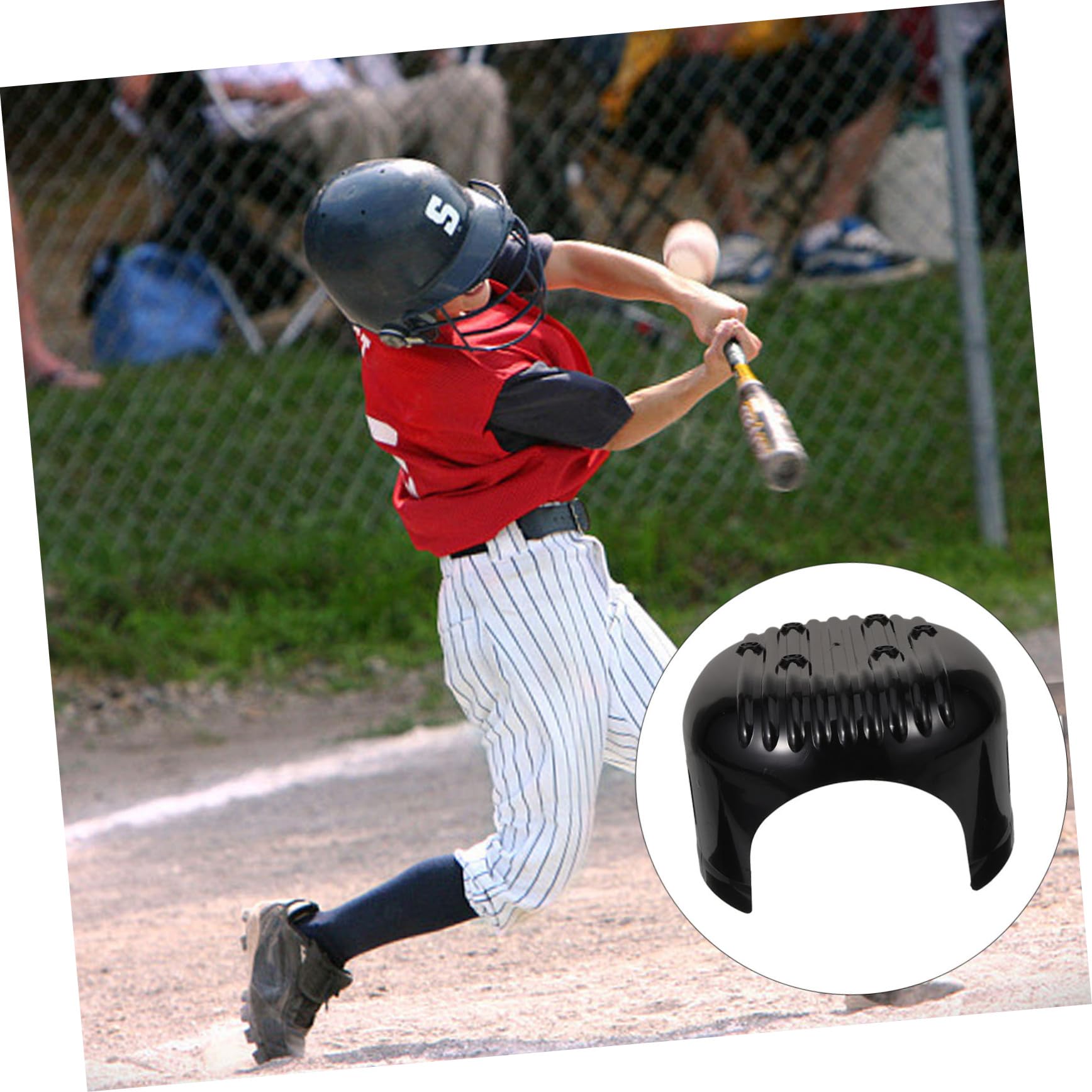 SHINEOFI Doublure de Casque Hommes Chapeau Dur de Plein air bob Léger Noir Protection de la Doublure du Casque Insert de Anti-heurt universels Fournitures de Casque Black