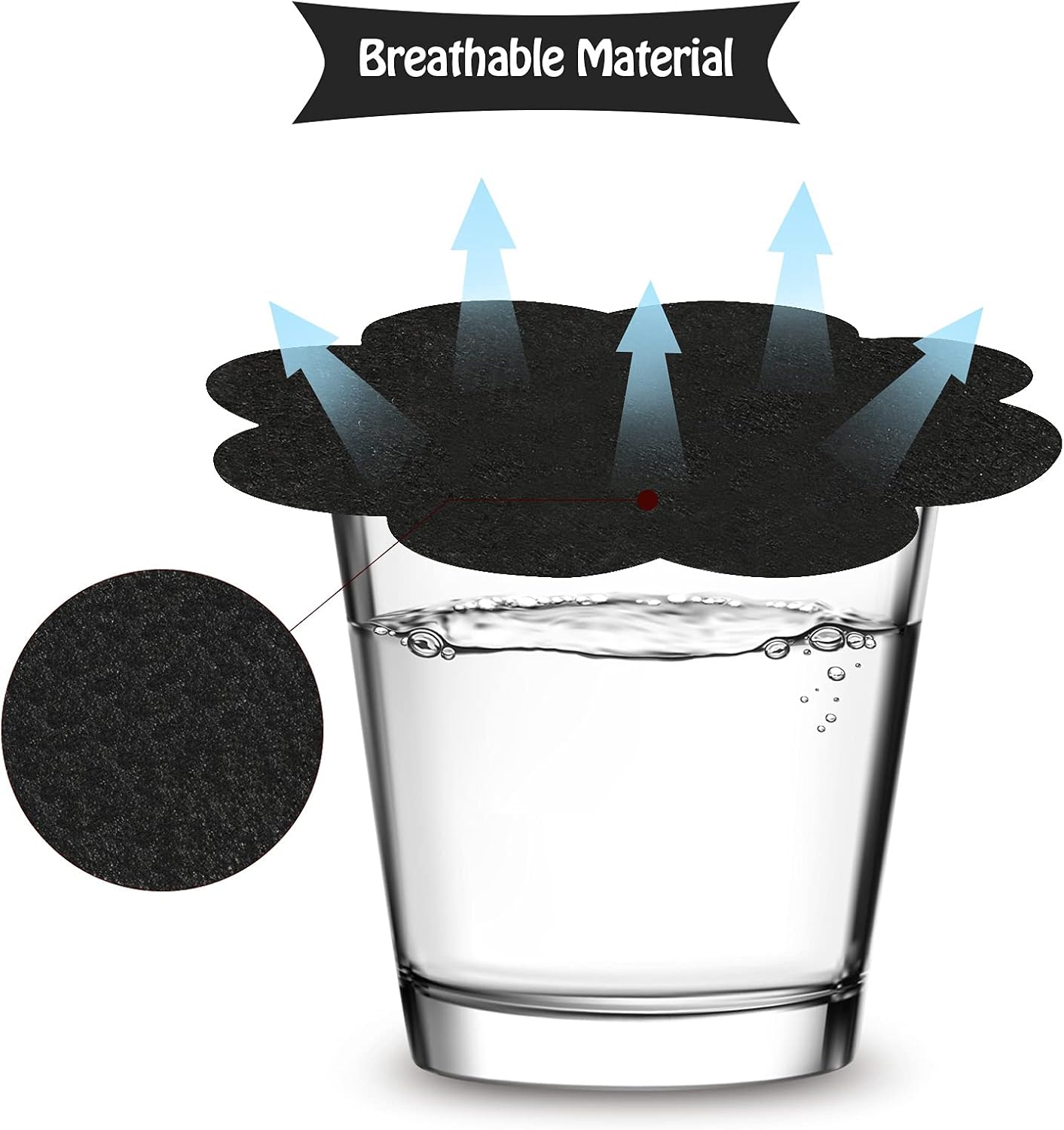 40 Pairs Disposable Nipple Breast Covers Adhesive Breast Pasties Petal Bra Pasties for Women - Image 4