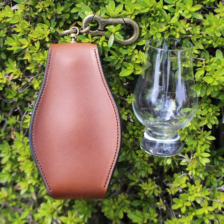 グレンケアン 専用 レザー ケース 栃木レザー  ウイスキー　稀少 Amazon | enku × PEAKS&TREES グレンケアン 本革 専用 レザー