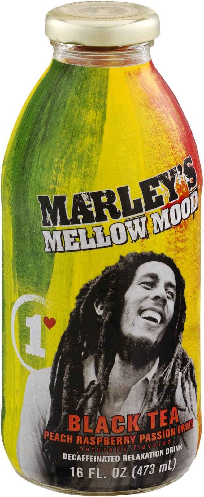 MARLEYS MELLOW MOOD TEA PCH RSBRY PSSN FRT, 16 OZ