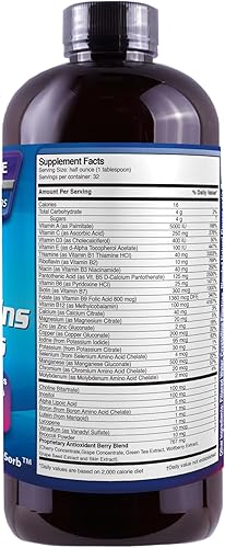 Miniatura 2 de Líquido Mega de suplementos multivitamínicos & Minerales 16oz. Salud y belleza