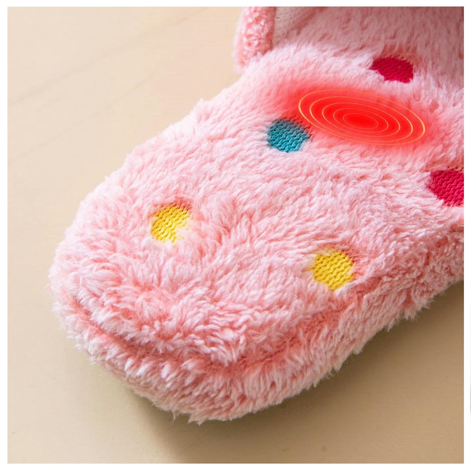 Ciabatte Donna Invernali Pantofole Invernali in Casa Calore Carino Spesse Scarpe per Il Tempo Libero Non Slip-pink-37-38