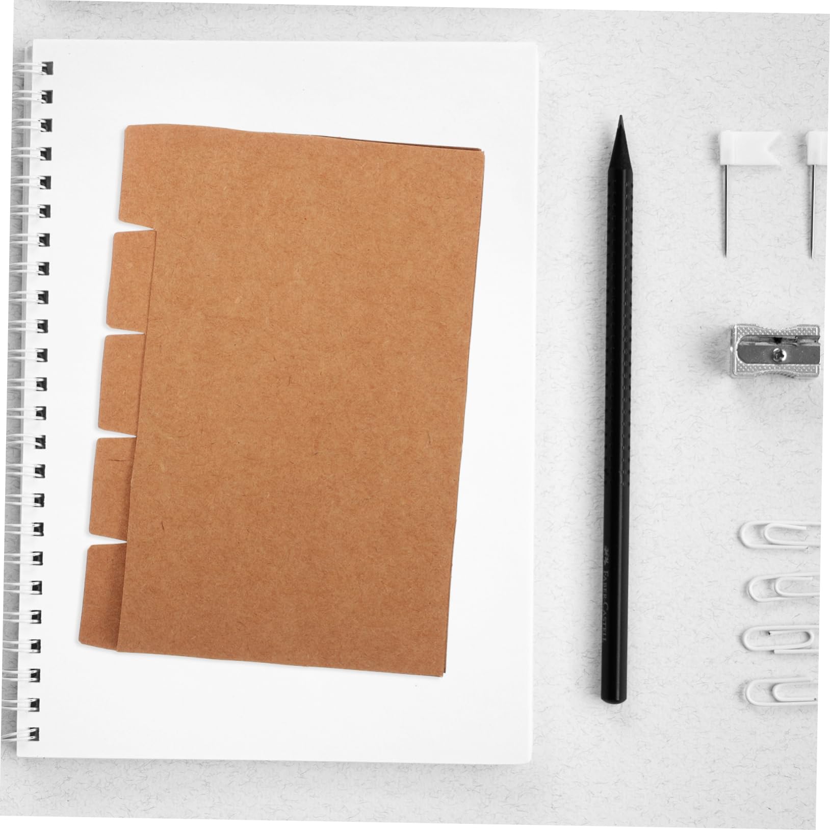 100 Set Divisori per Raccoglitori Carta Divisori Professionali per Studenti e Ufficio Accessori Pratici per Organizzazione Documenti e Presentazioni