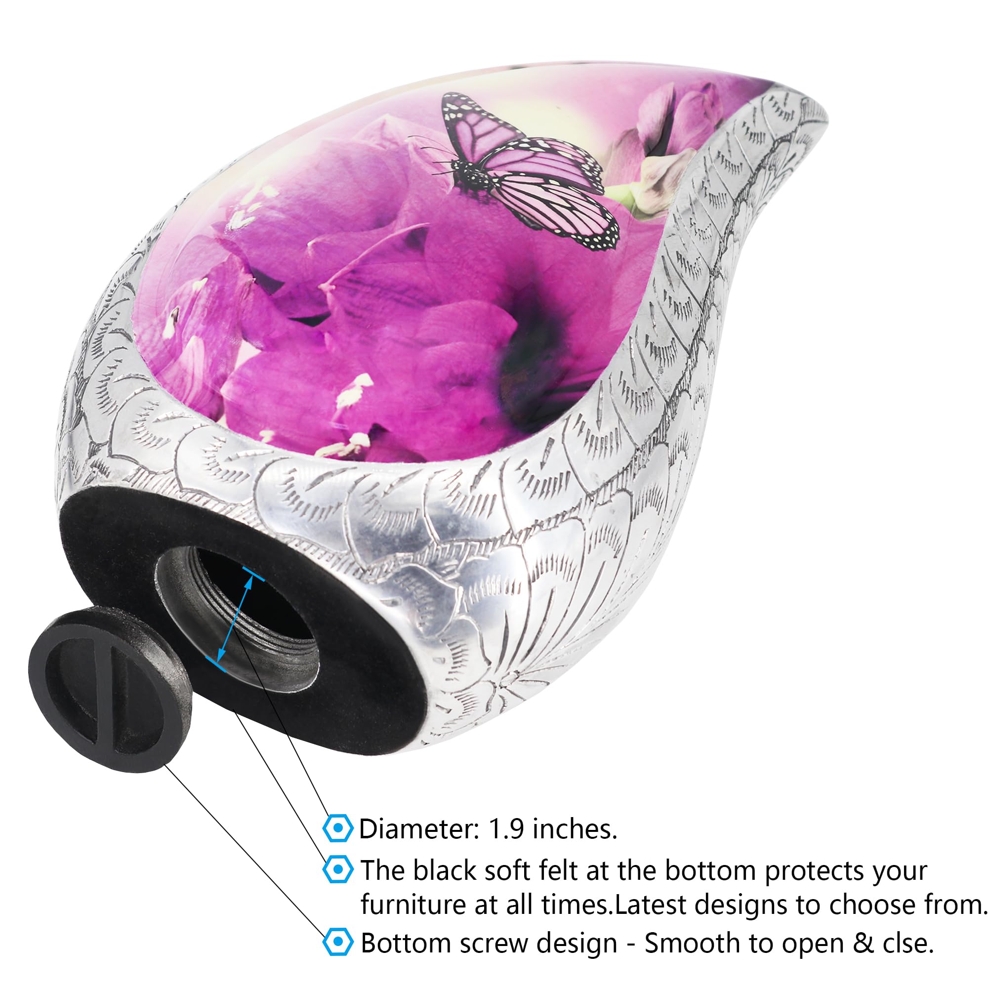 u r n❁ Amazon.com: M MEILINXU Cremation Urns for Human Ashes Adult