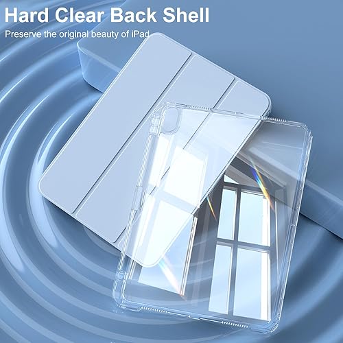 Miniatura 4 de kenke Funda híbrida para iPad Air de 11 pulgadas (M2) 2024, iPad Air de 54 generación 20222020 de 10.9 pulgadas con soporte para lápices, funda