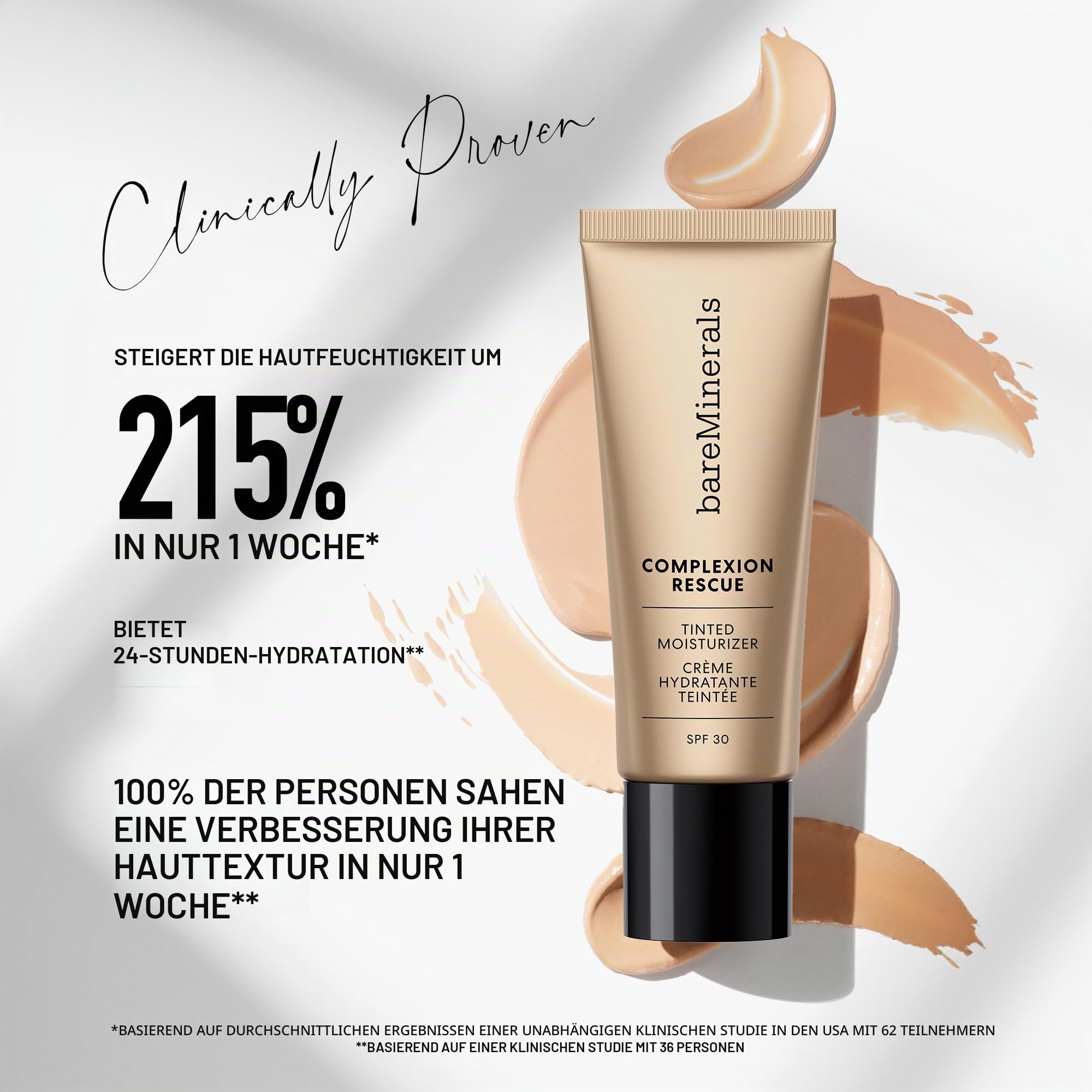 Complexion Rescue Getönte Feuchtigkeitscreme Mit Mineralen Und Lsf 30