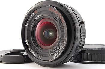 Amazon | COSINA VoightLander COLOR SKOPAR 20mm F3.5 SL II