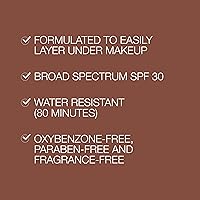 Vista 4 de Neutrogena Purescreen+ Protector solar tintado para rostro con SPF 30, protector solar mineral de amplio espectro con óxido de zinc y vitamina E