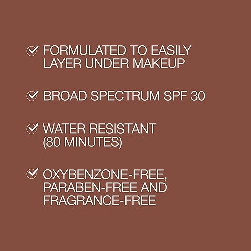 Miniatura 3 de Neutrogena Purescreen+ Protector solar tintado para rostro con SPF 30, protector solar mineral de amplio espectro con óxido de zinc y vitamina E,
