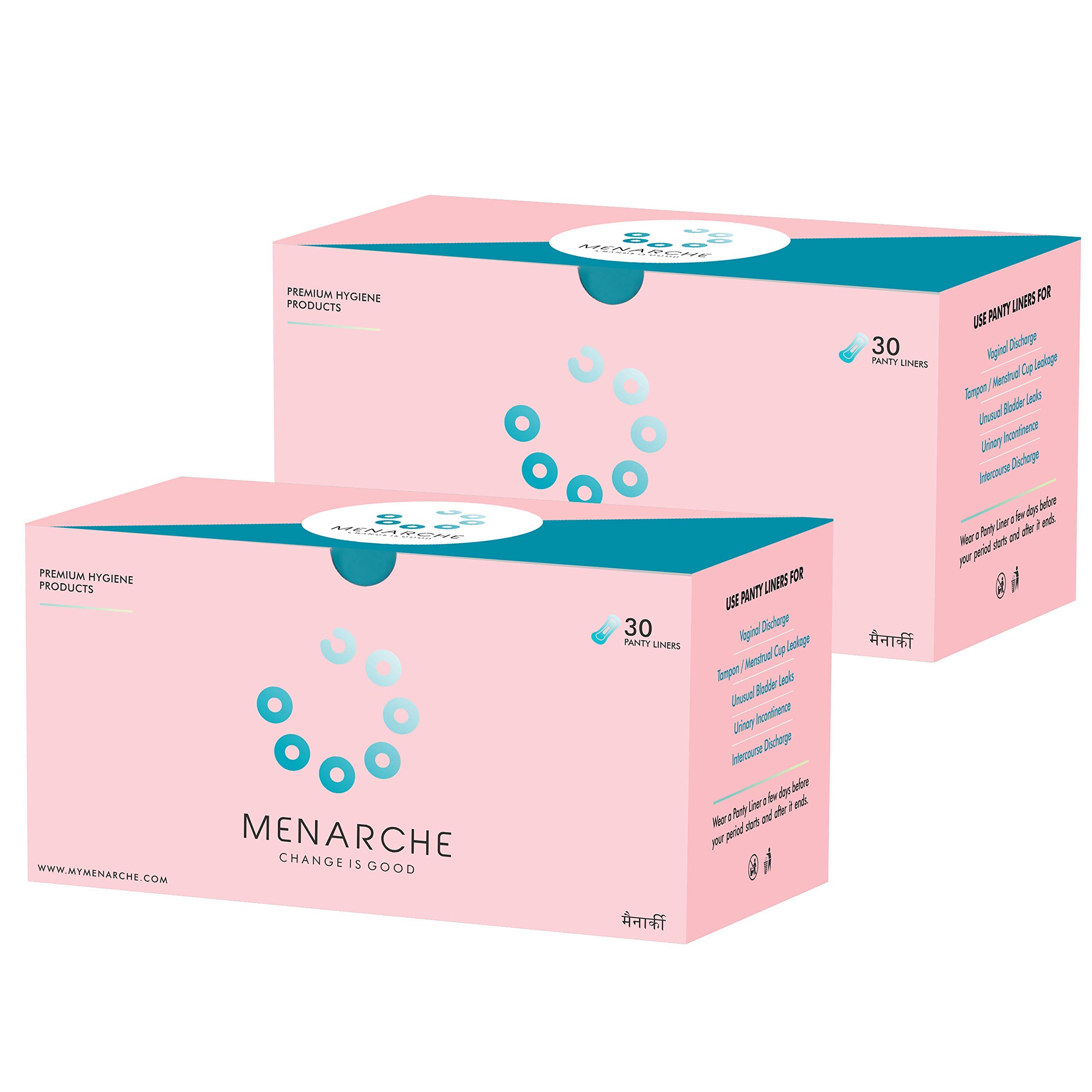 Menarche Super Soft, Organic Cotton, Daily Use Large Panty Liners (Pack Of 60) (B08QFQRJQ2) Amazon Price History, Amazon Price Tracker