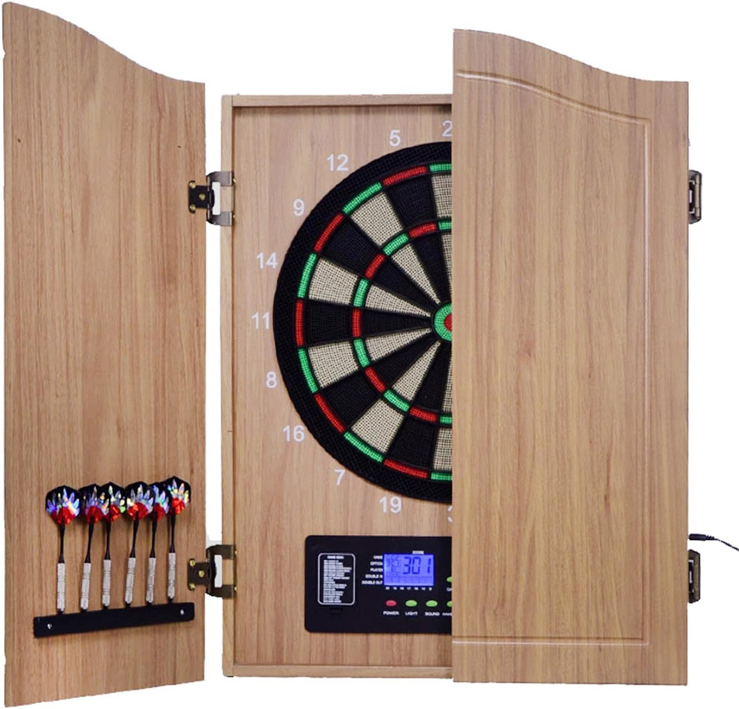 Amazon.co.jp: 電子ダーツボード デジタルスコアボード付き 18ゲーム