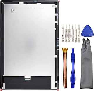 Tablet Complete Screen LCD Digitizer Touch Assembly Replacement for Samsung Galaxy Tab A8 10.5 (2021) SM-X200 SM-X205 with Tool Kit Black 10.5"