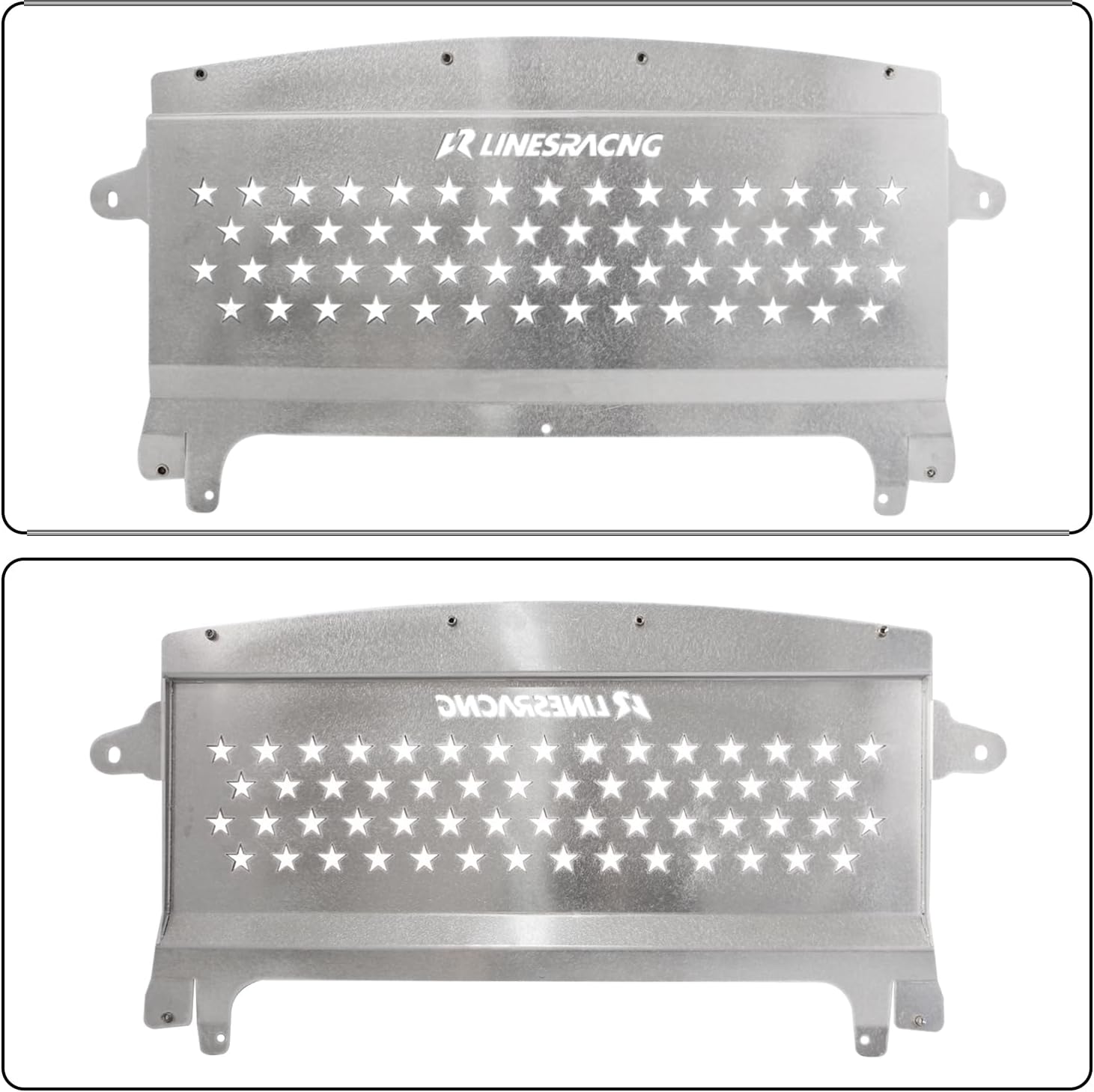Oil Cooler Skid Plate Underhood Shield for BMW F80 M3 F82 F83 M4 Aluminum Silver