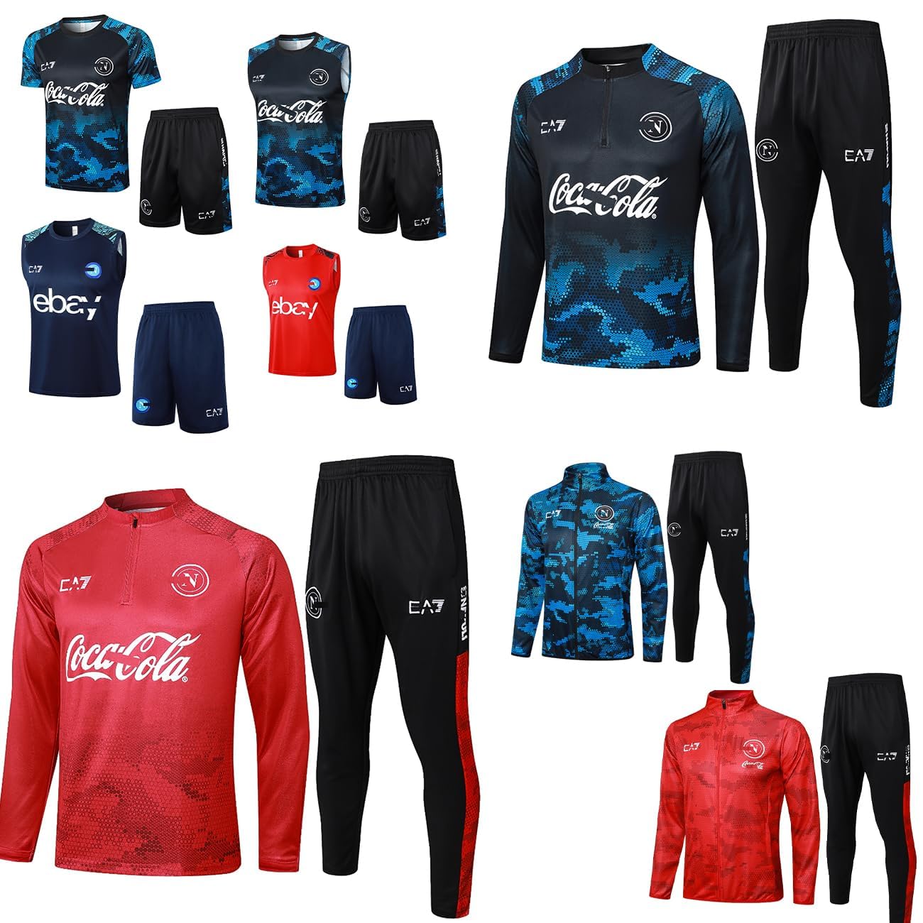 Kappa　SSCナポリ　トレーニングシャツ　プラシャツ S.S.C Napoli（ナポリ）｜KAPPA（カッパ）｜サッカーショップKAMO